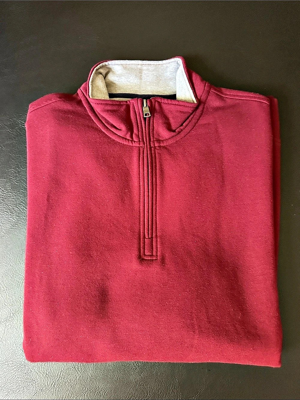 Club Room Fleece Hang Men's Quarter-Zip Fleece XL NWT